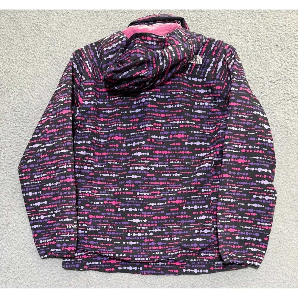The North Face Girls Youth Large (14/16) Hyvent Shell Windbreaker Hooded Jacket